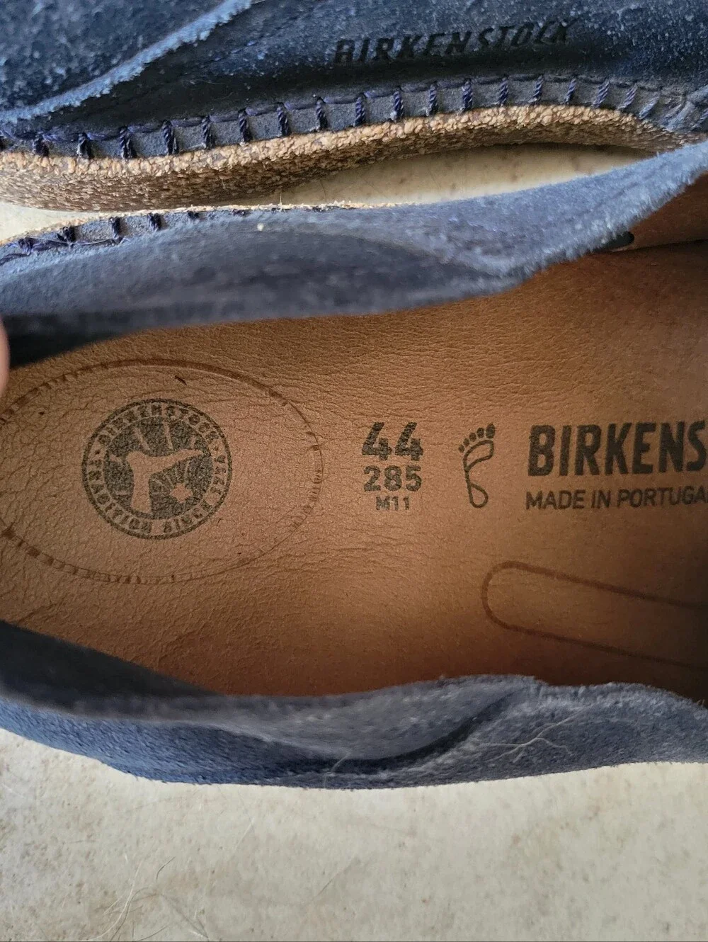 BIRKENSTOCK Callen Mens Suede Slip-Ons 44 13/13.5